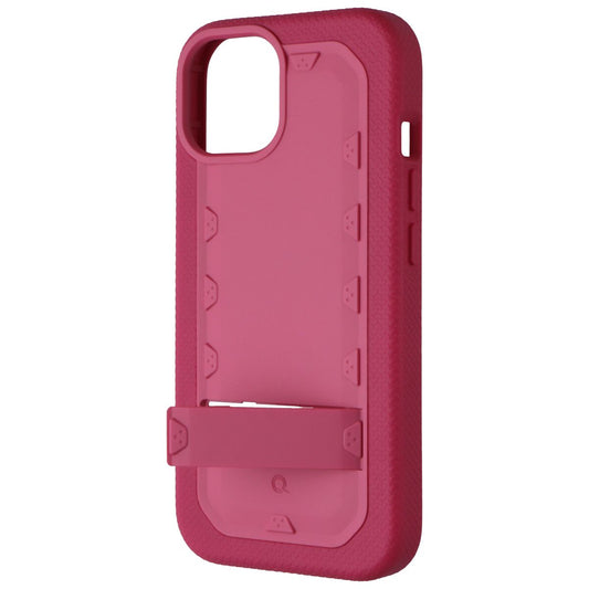 Quikcell Grand Advocate Series Kickstand Case for Apple iPhone 15 - Desert Pink - New