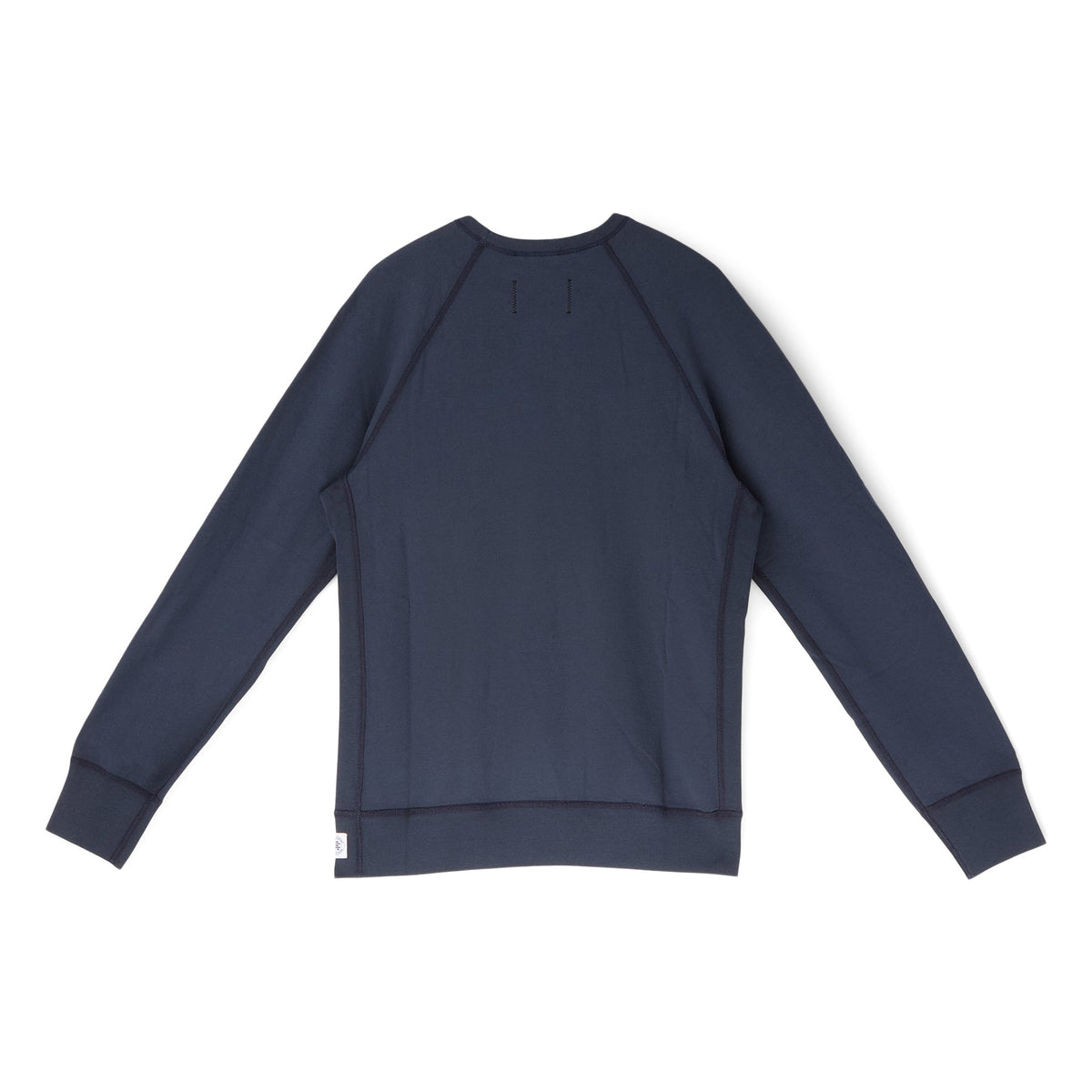 Reigning Champ Reigning Champ Men's Knit Lt Wt Terry Long Sleeve Crewneck (Steel) - Image 2
