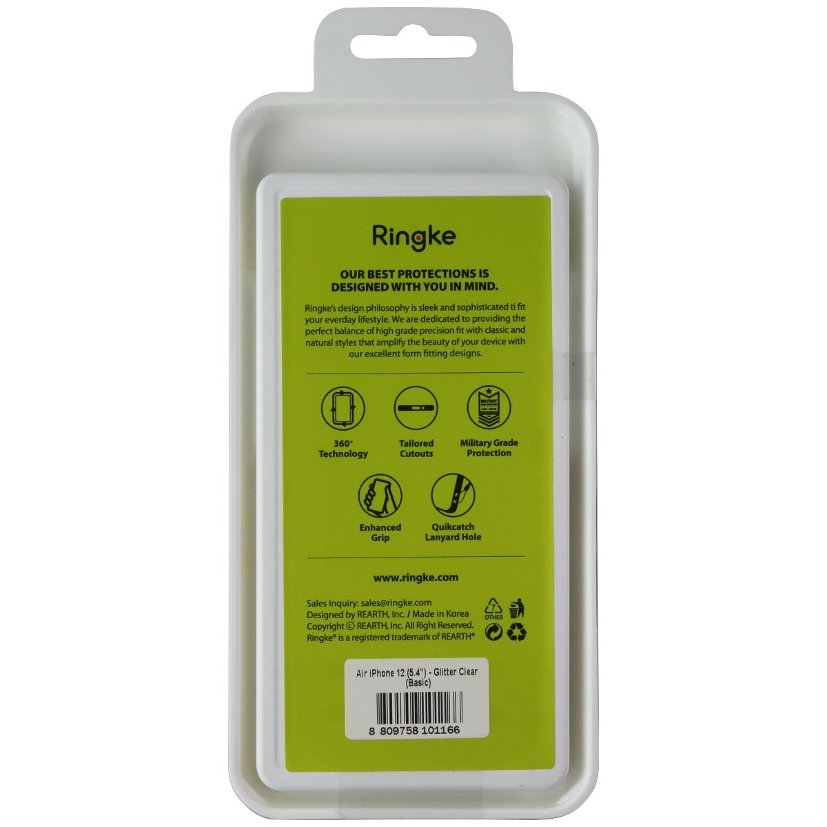 Ringke Air Series Case for Apple iPhone 12 Mini - Glitter - New - Image 2