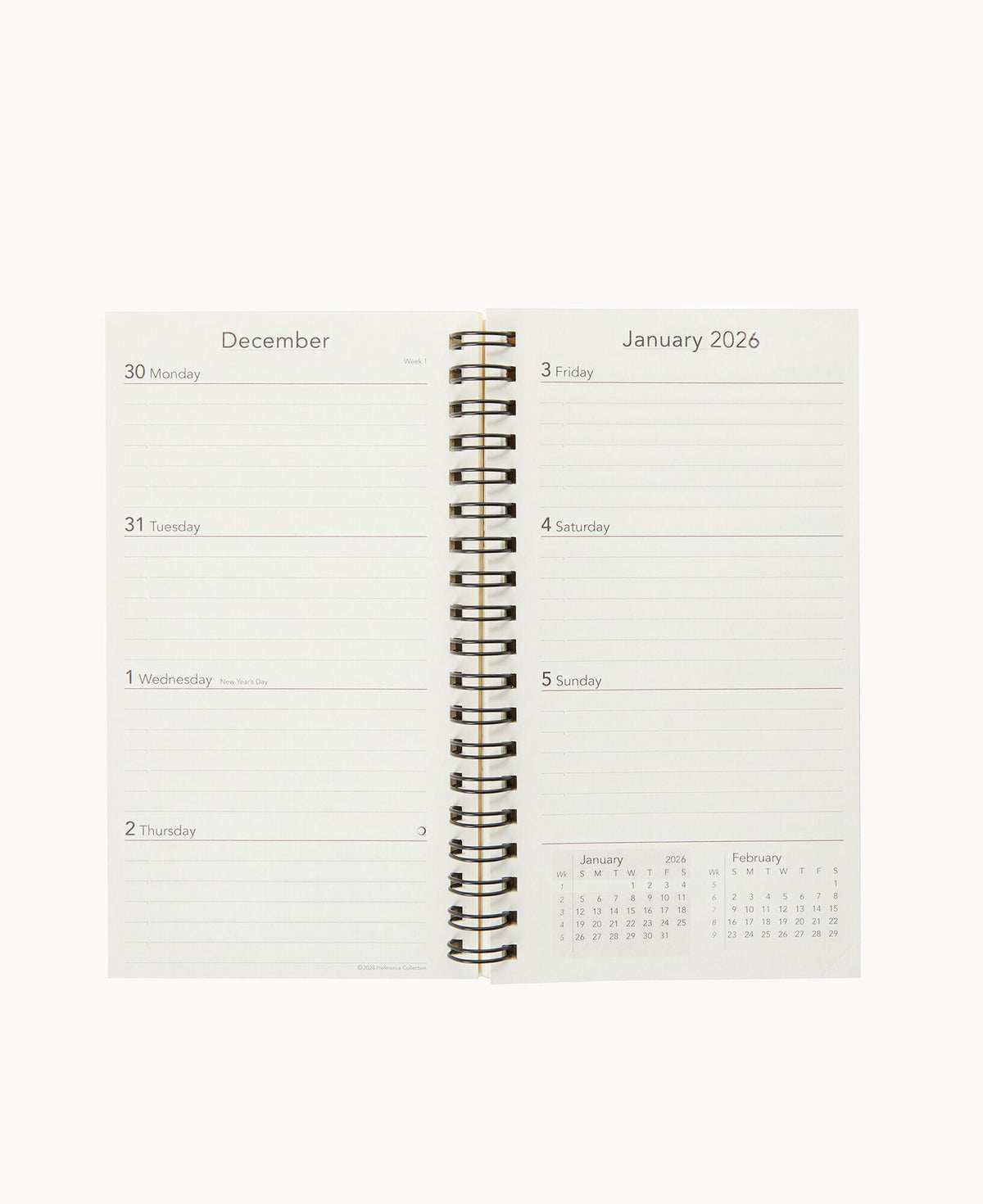 Refills 2026 Small Spiral Planner - Image 3