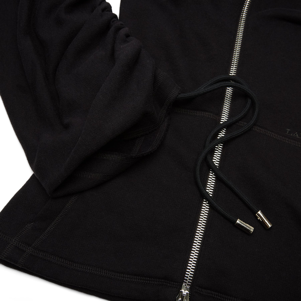 Lanvin Fitted Zipped Jacket (Black) - Image 5