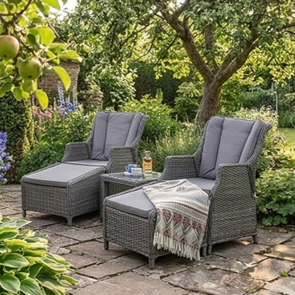 Paris 2 Seater High Back Recliner Comfort Set - Image 8