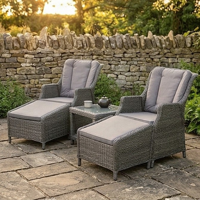 Paris 2 Seater High Back Recliner Comfort Set - Image 3