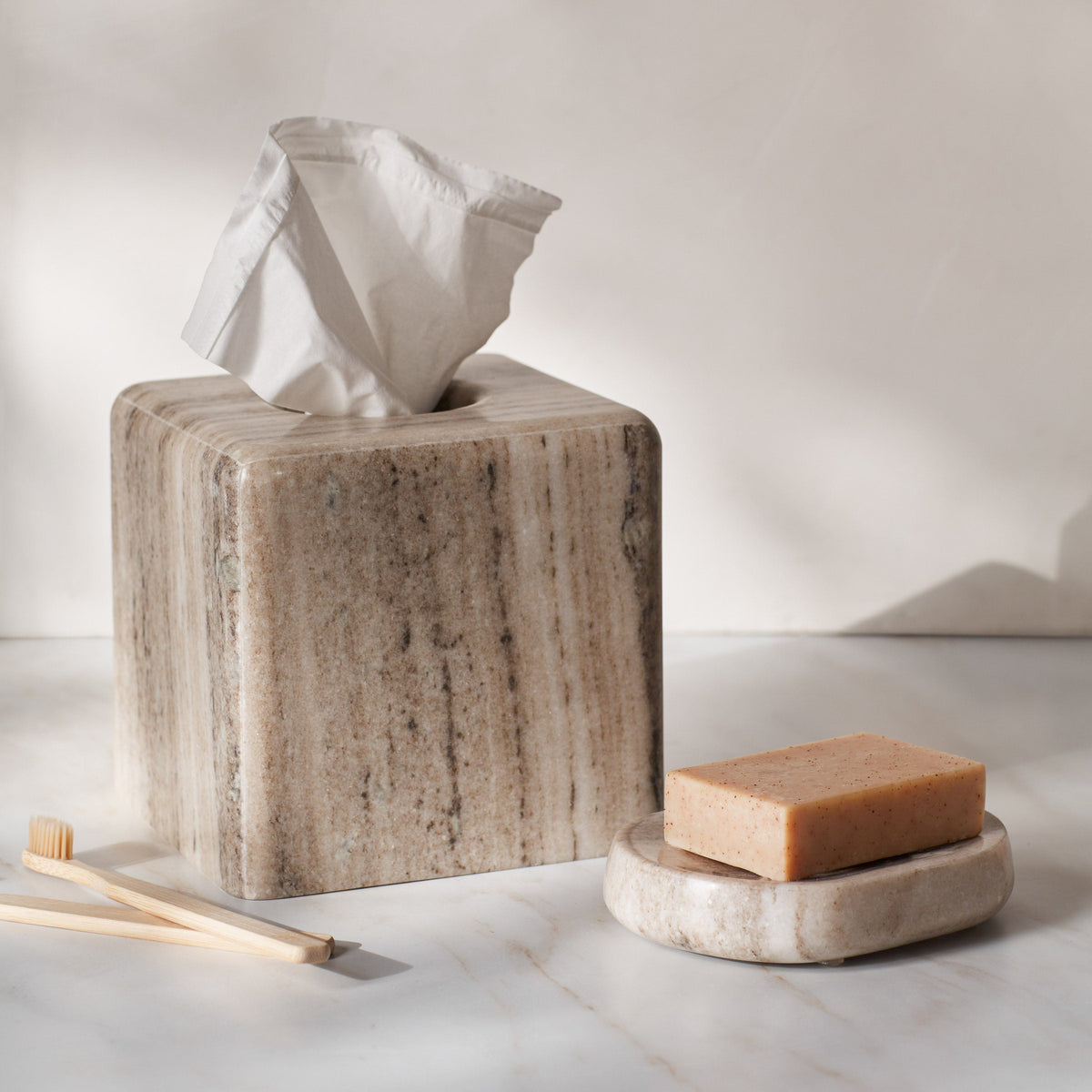 Riya Marble Tissue Box - Image 5