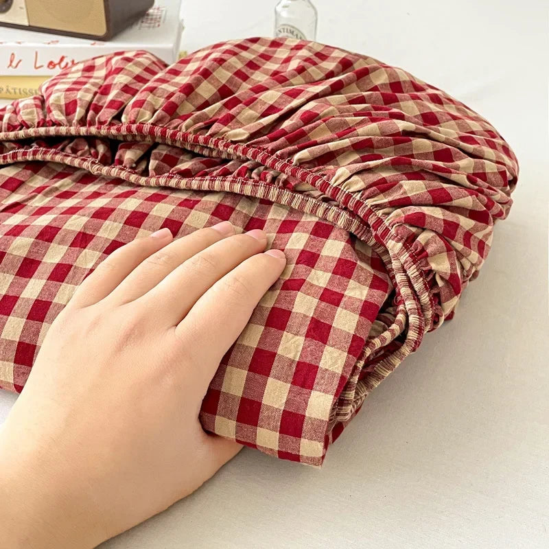 Pure Cotton Fitted Soft Mattress Cover for Kids & Adults - Image 7
