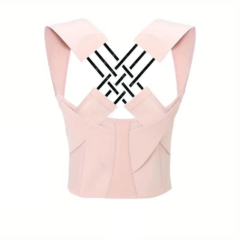 Posture Corrector for Women & Men - Pink
