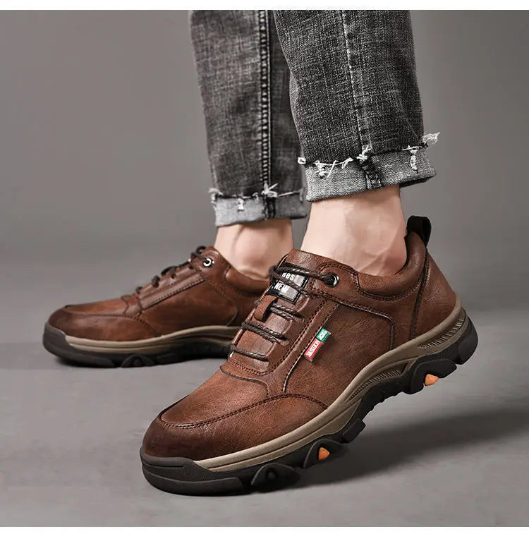 Men’s Business Casual Leather Loafers - Image 12