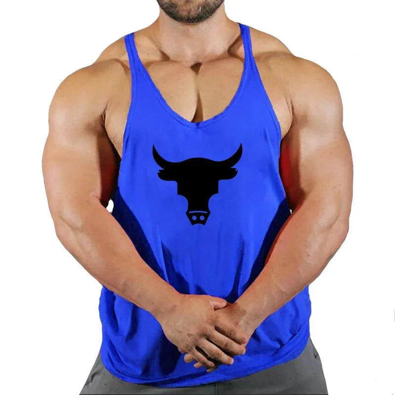 Men's Gym Sleeveless Workout Vest - Sports vests8