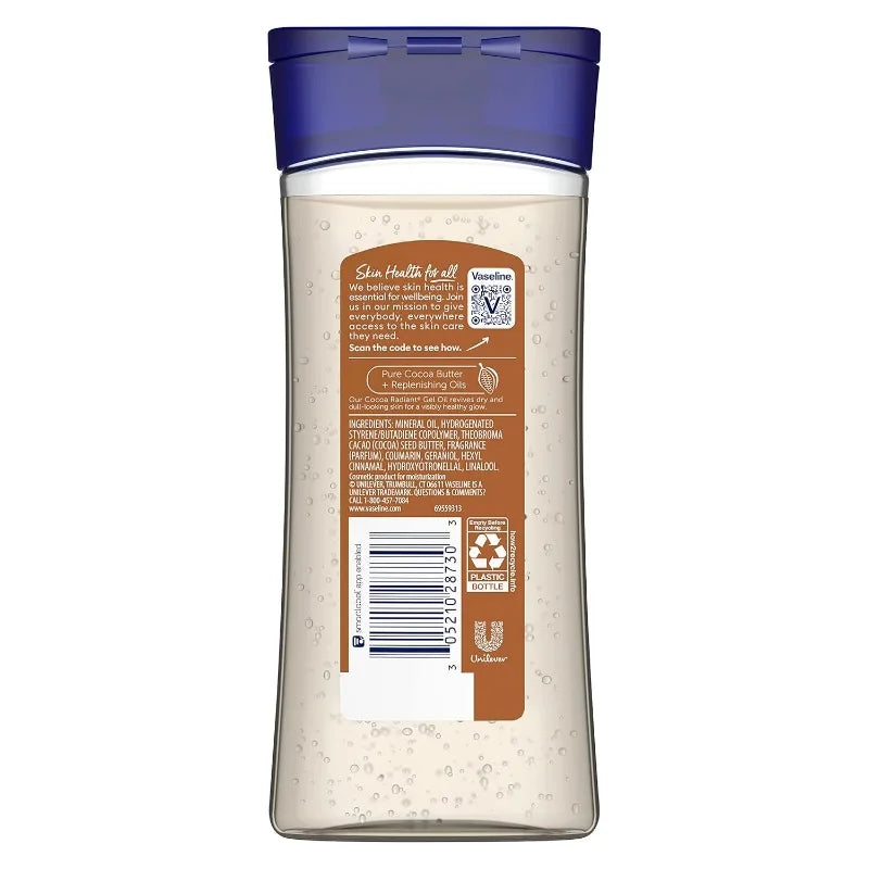 Vaseline Cocoa Radiant Body Gel Oil - Image 3