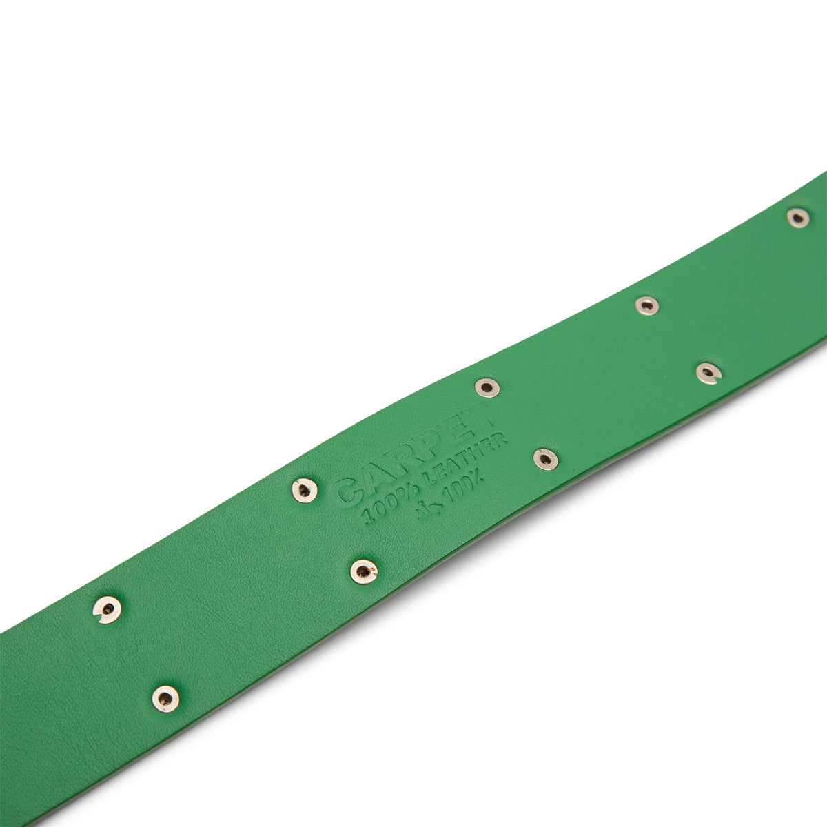 Carpet Company Pony Hair Studded Belt (Black) - Image 3