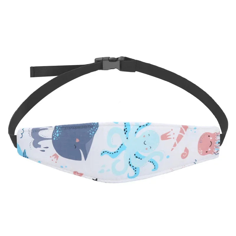 Baby & Toddler Car Seat Head Support - ocean