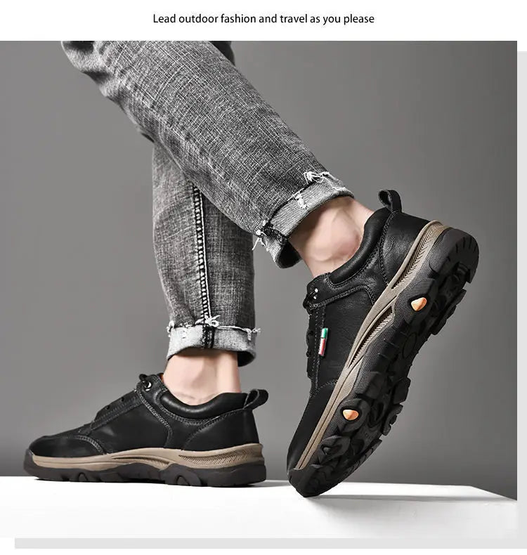 Men’s Business Casual Leather Loafers - Image 10