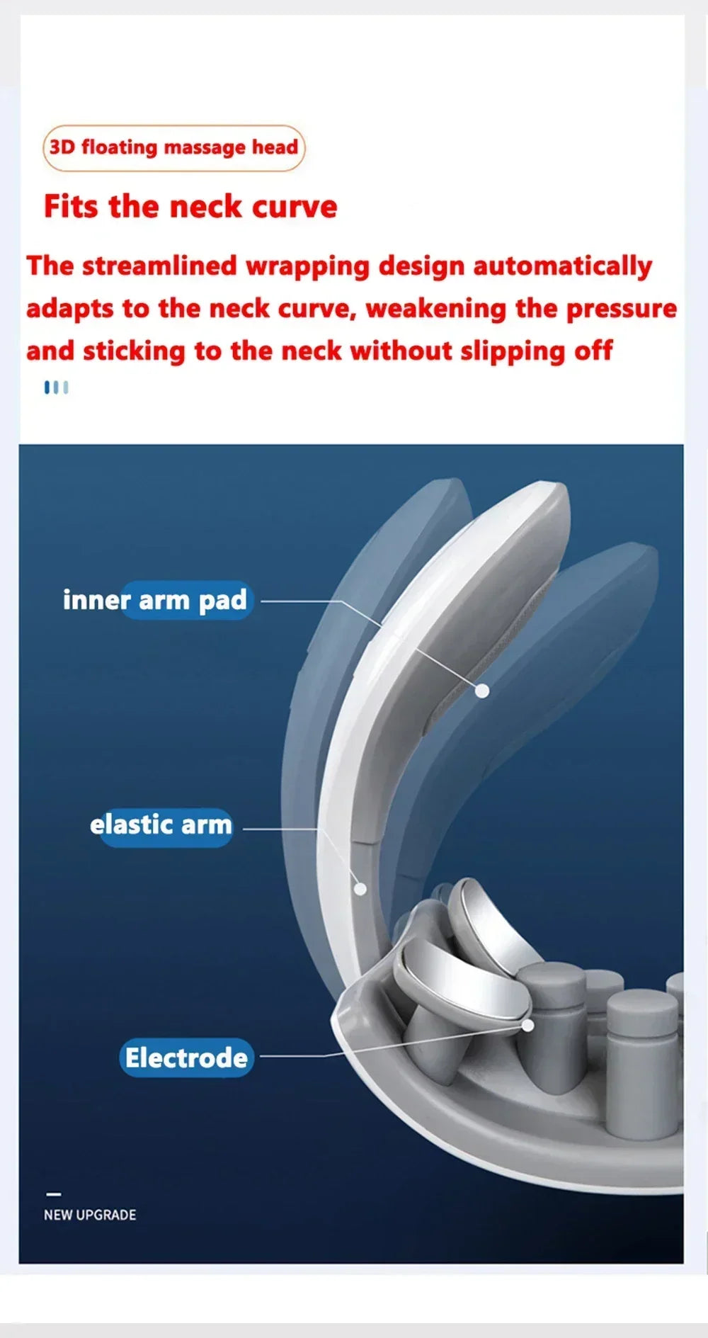 Heat Vibration Neck Massager - Image 17
