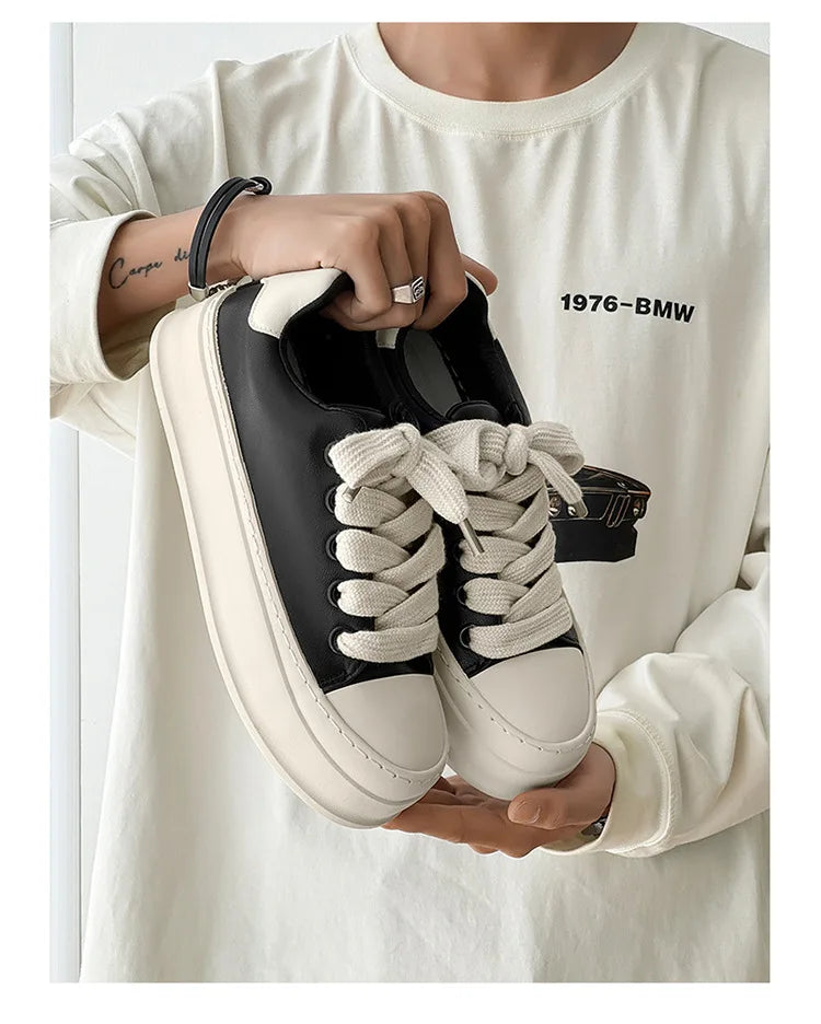 Breathable Luxury Running Trainers Men's Casual Sneakers - Image 6