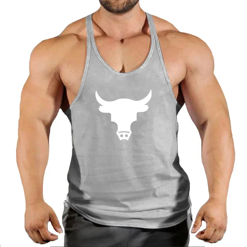 Men's Gym Sleeveless Workout Vest - Sports vests2