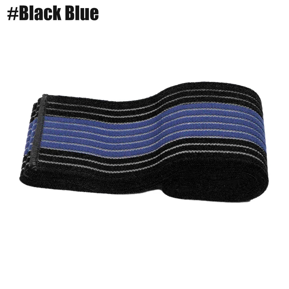 Elastic Breathable Ankle Brace - 1 PC Black Blue