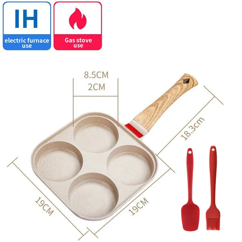 Four-Hole Egg Pancake Frying Pan - Image 17