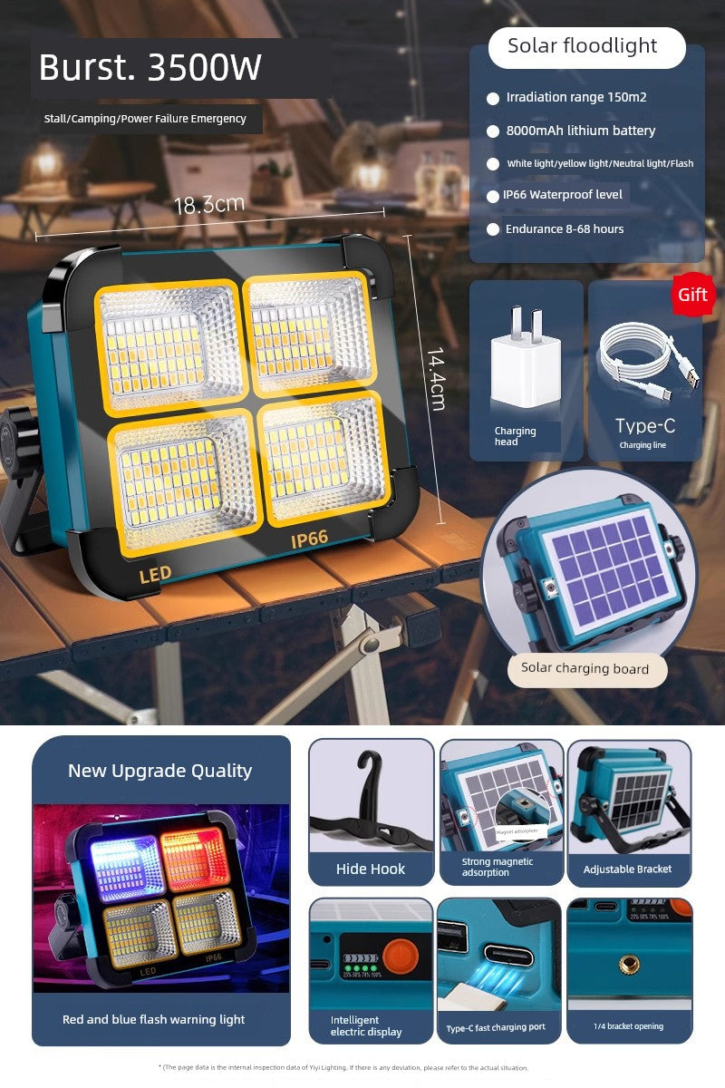 LED Solar Emergency Light - Image 15