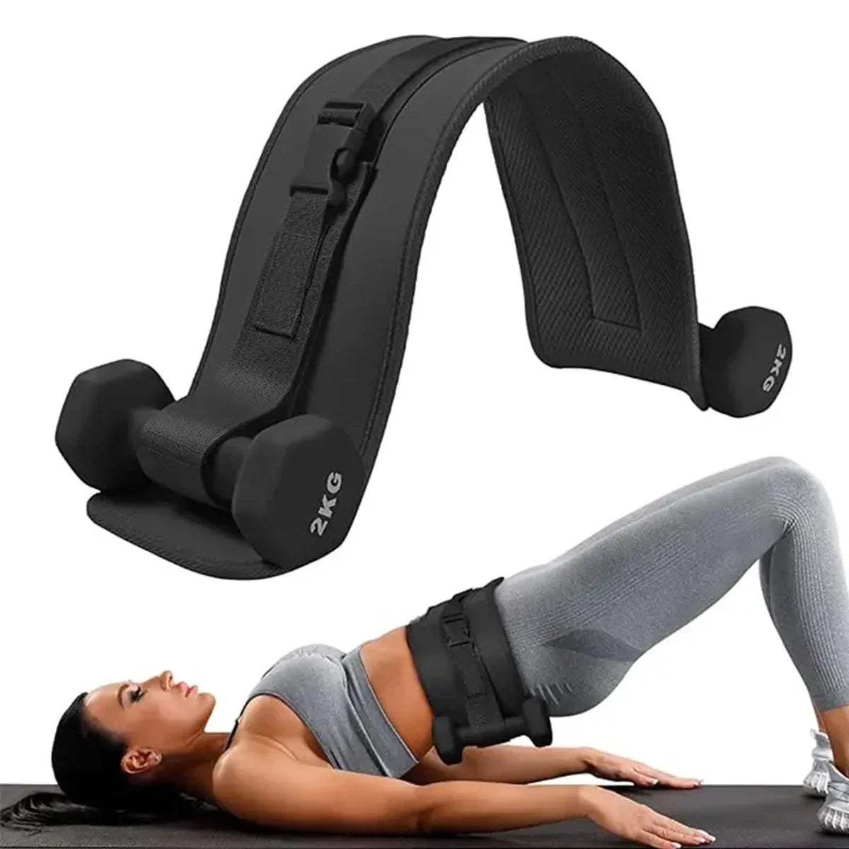 Adjustable Weighted Waist Belt - Image 2