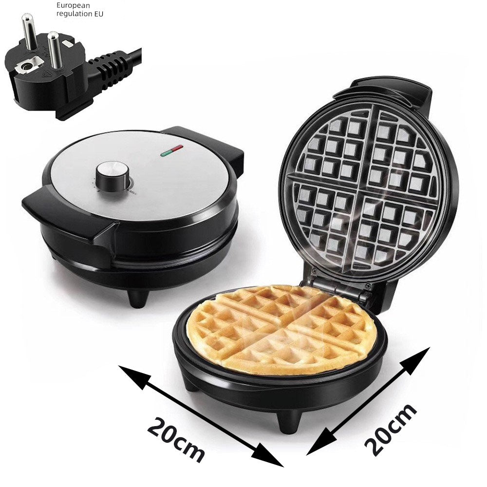 Panini Toast Breakfast Machine Sandwich - 华夫饼机 圆形