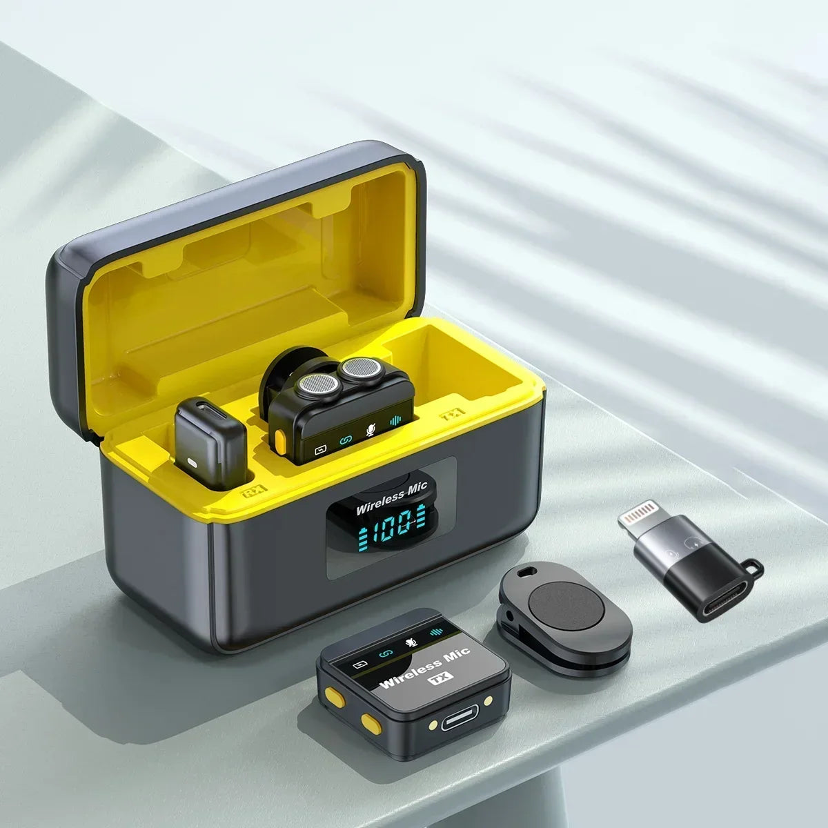 2025 Wireless Lavalier Microphone with Charging Box - Image 5