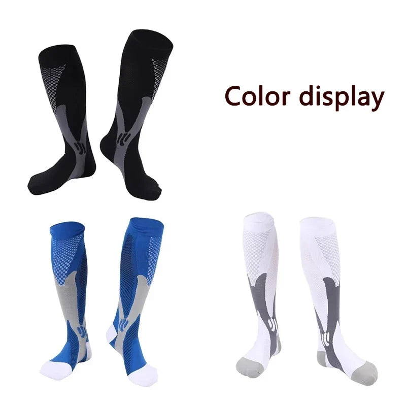 Supportive Long Socks for Sports, Travel & Everyday Comfort - Image 5