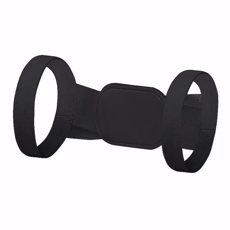 Adjustable Back Support Shoulder Belt - Black