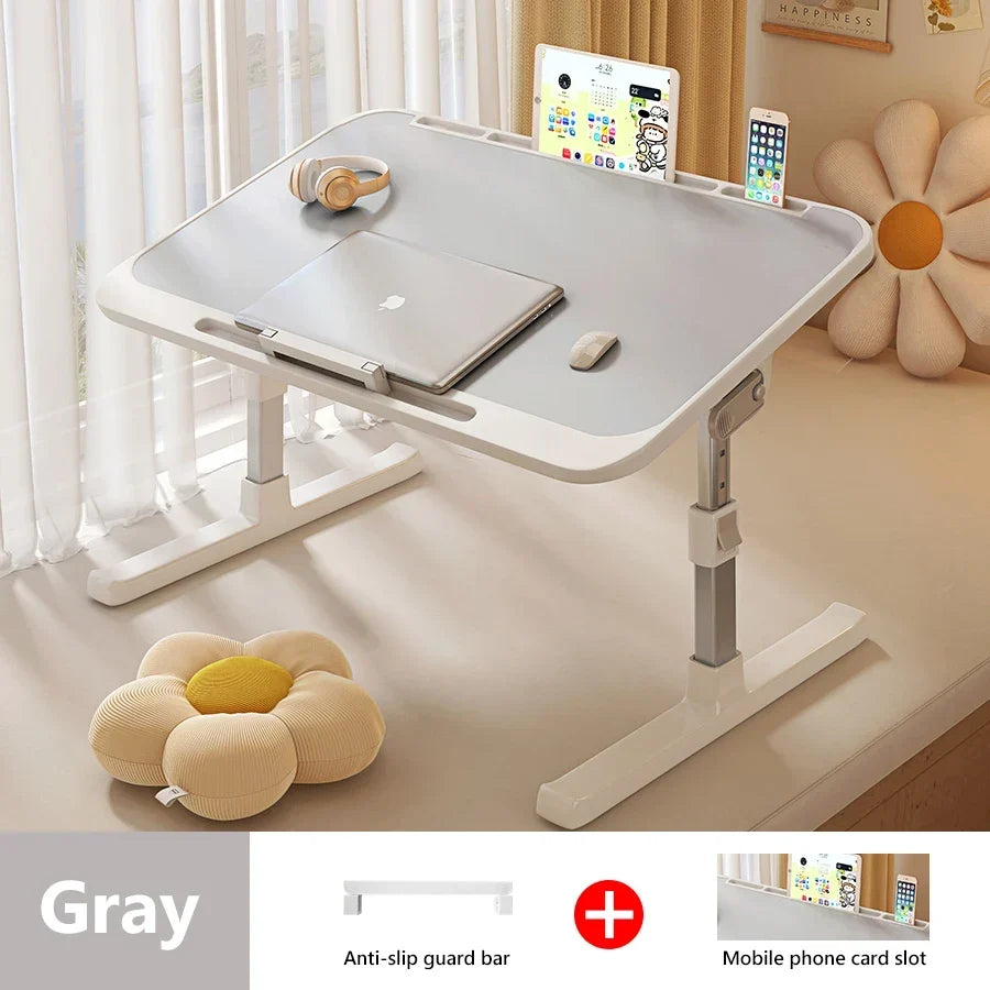 Adjustable Foldable Laptop Desk - Gray