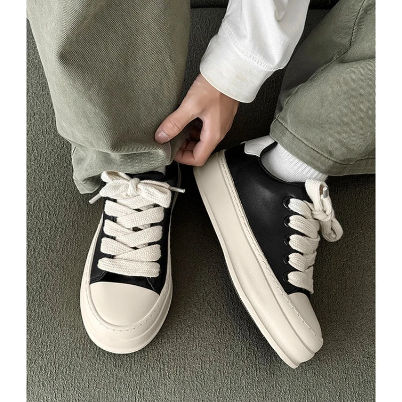 Breathable Luxury Running Trainers Men's Casual Sneakers - Image 4
