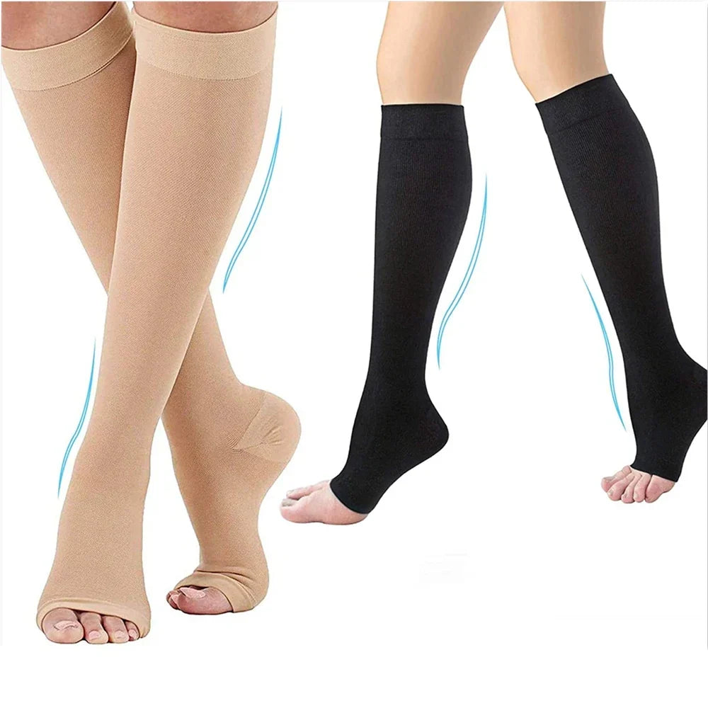 Toeless Support Compression Socks S–XXL - Image 2