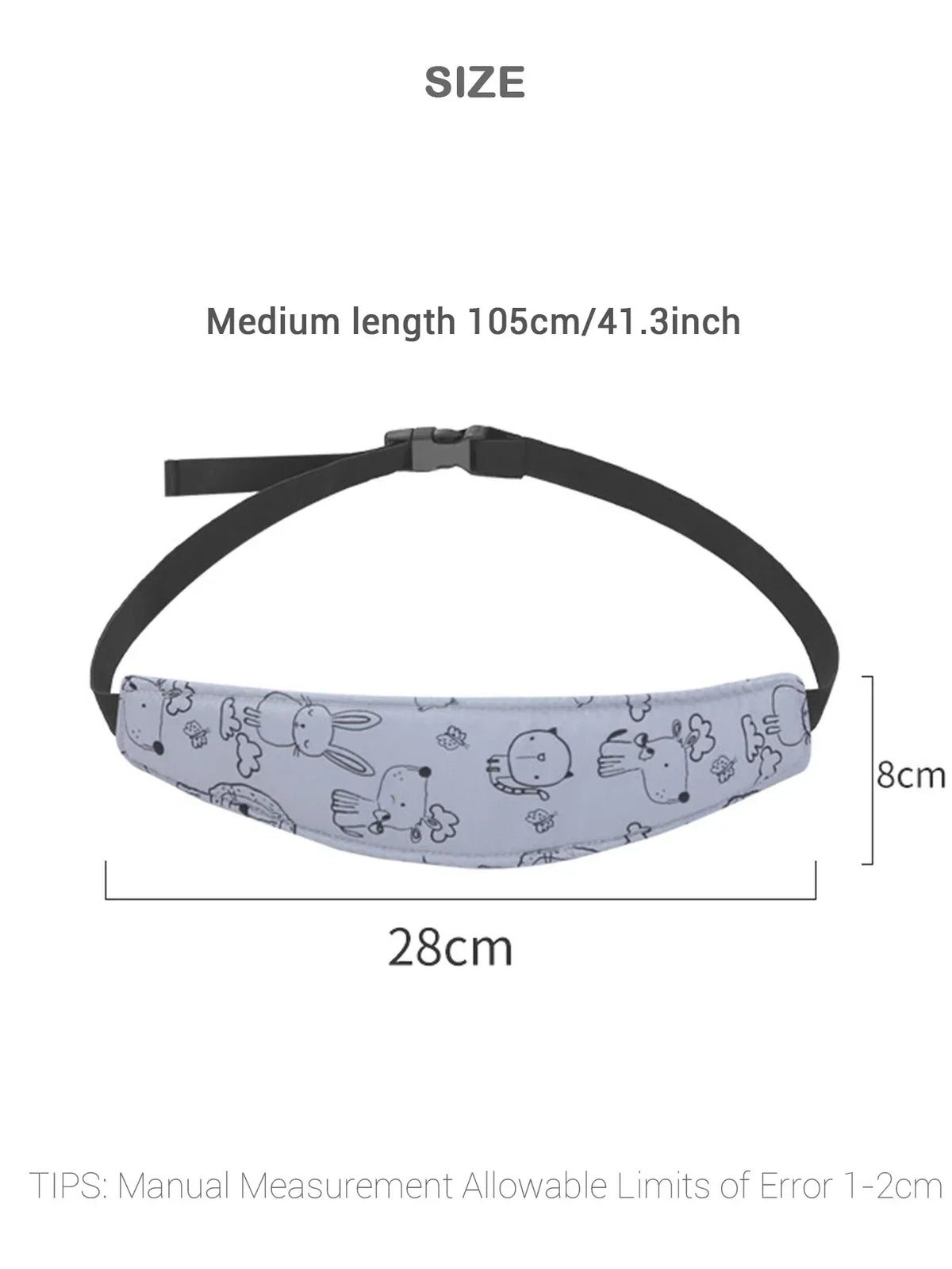 Baby & Toddler Car Seat Head Support - Image 12