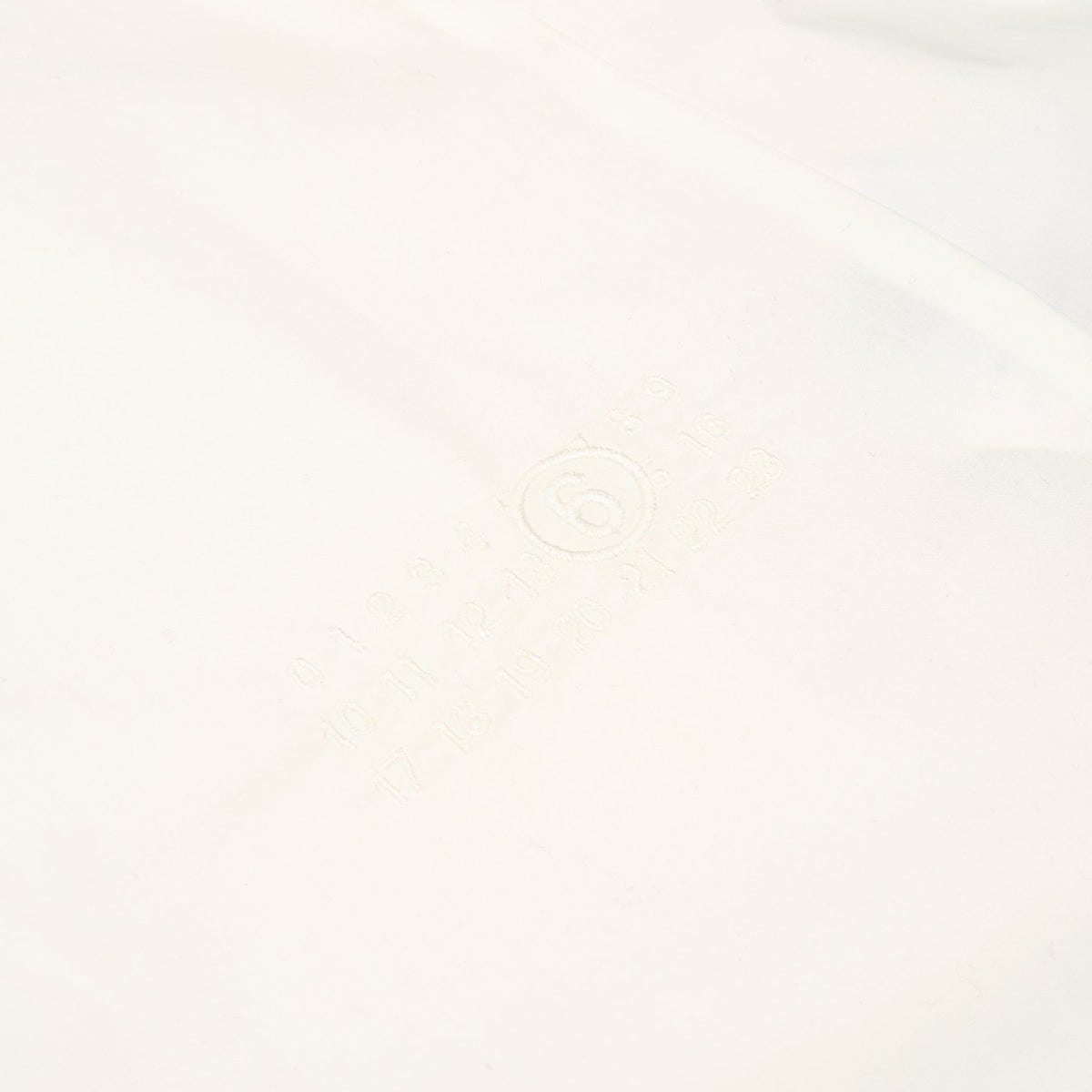 MM6 Maison Margiela Long-sleeved Top (Off White) - Image 4