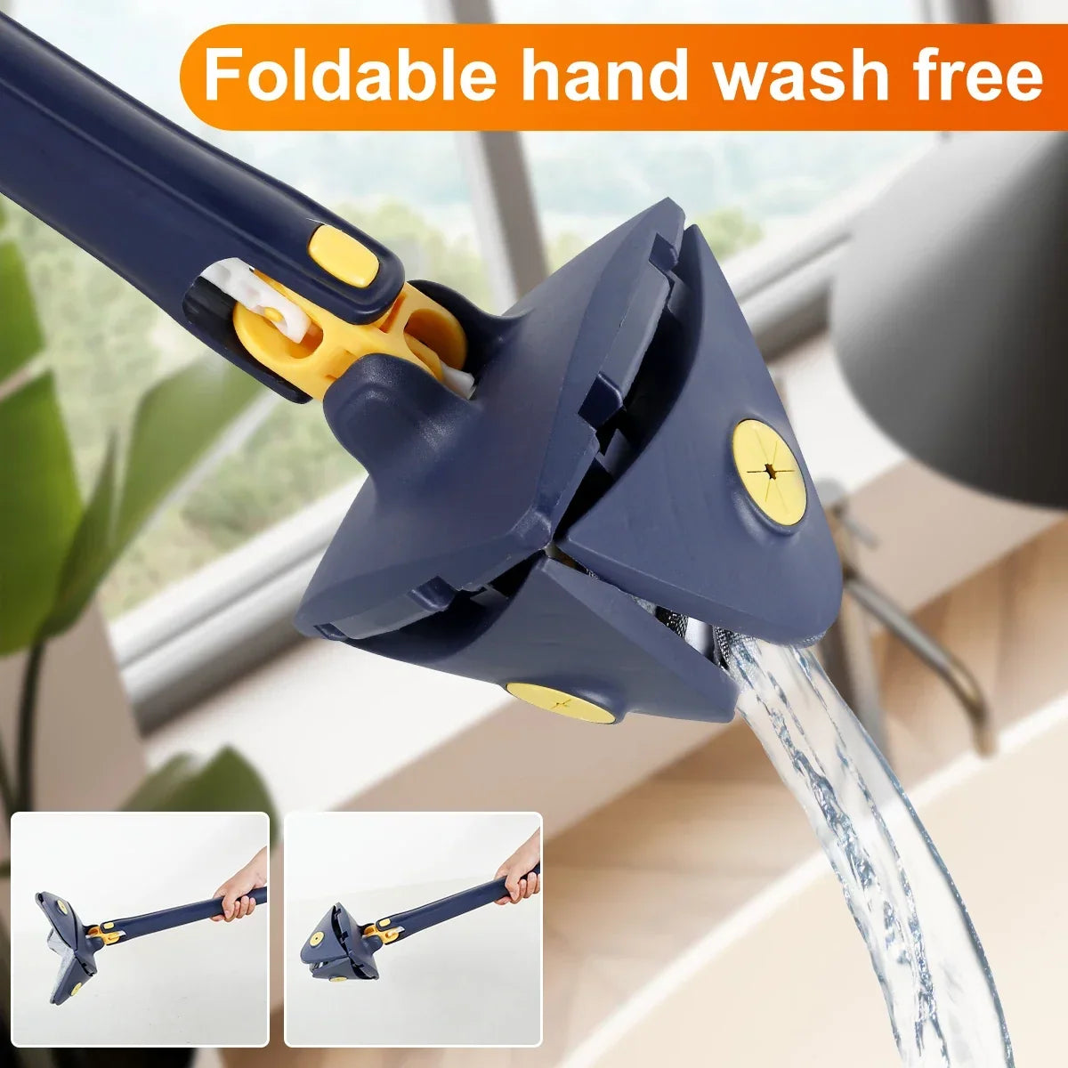 Telescopic Triangle Mop 360° Rotatable - Image 2