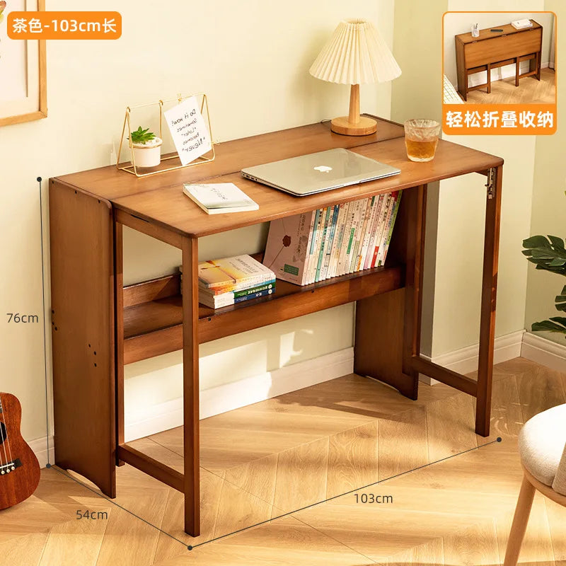 Folding Computer Desk - 103cm
