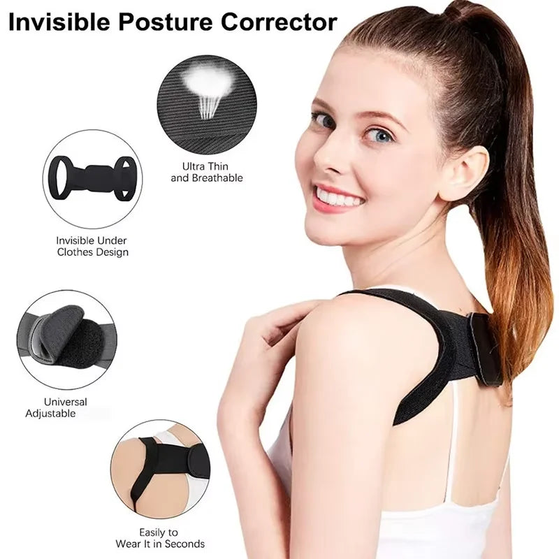 Adjustable Back Support Shoulder Belt - Image 4
