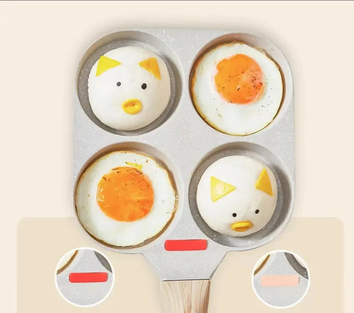 Four-Hole Egg Pancake Frying Pan - Image 10