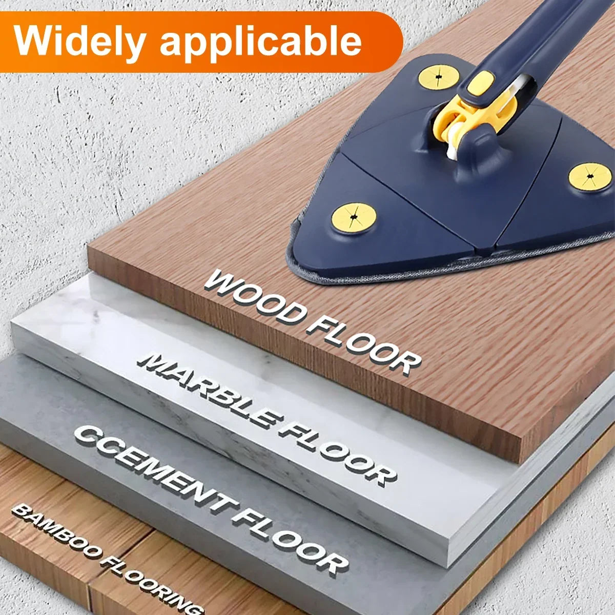Telescopic Triangle Mop 360° Rotatable - Image 4