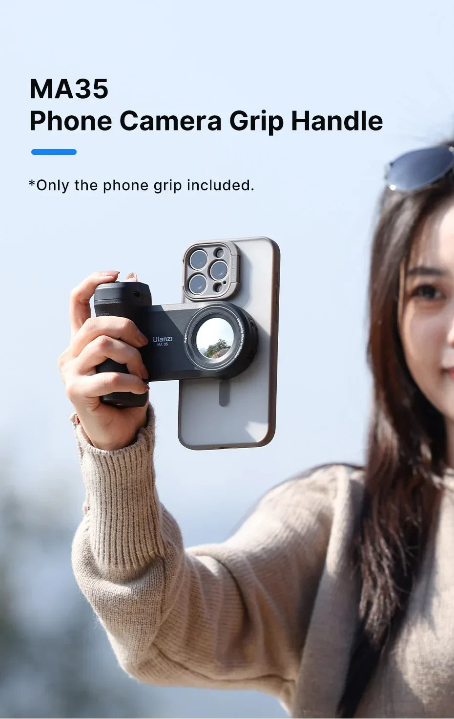Ulanzi MA35 MagSafe Smartphone Camera Shutter Grip - Image 7