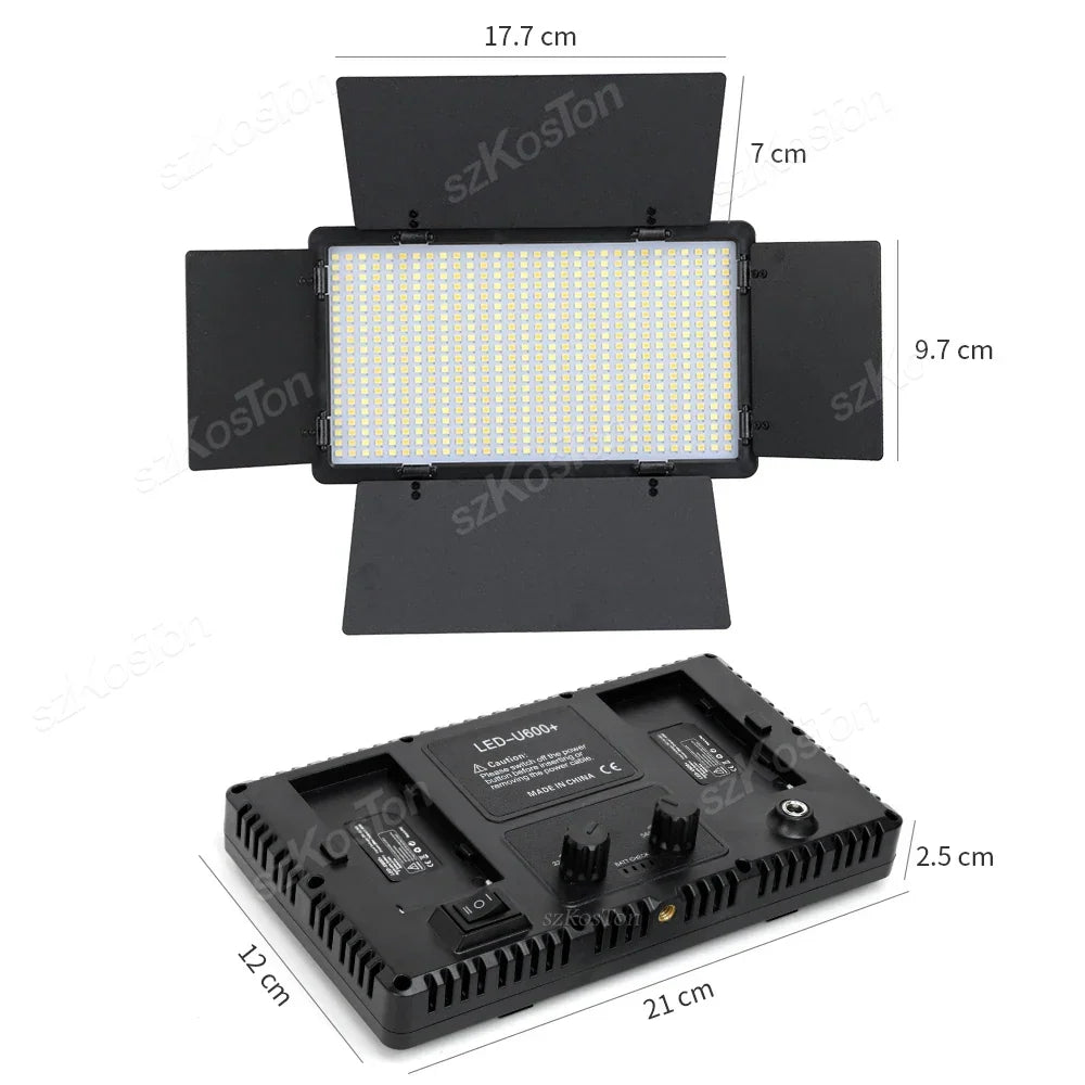 U600 RGB LED Photo Studio Light - Image 7