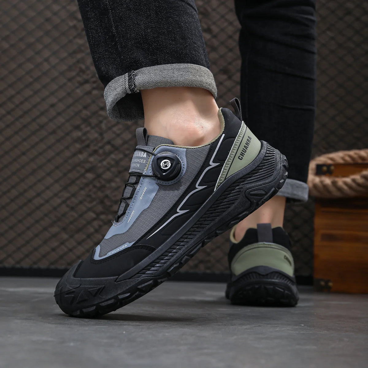 Breathable Non-Slip Trail Men's Hiking Shoes - Image 5