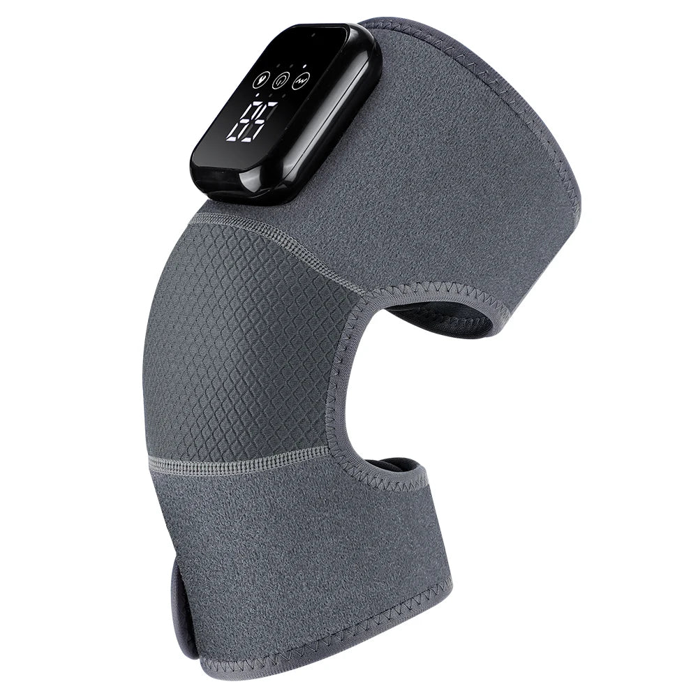 Vibration Muscle Relax Belt - Gray-For Knee