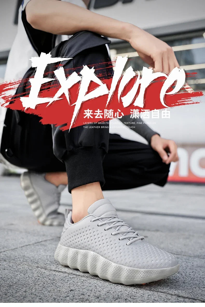 Men’s Breathable Running Cushioned Sports Sneakers - Image 7