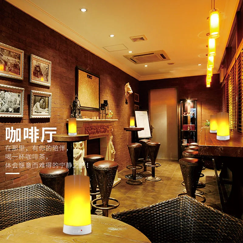 LED Flame Night Lamps - Image 2