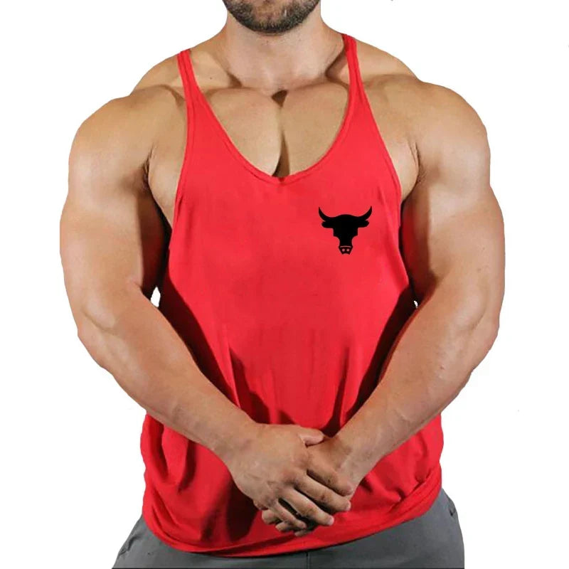 Men's Gym Sleeveless Workout Vest - Sports vests17