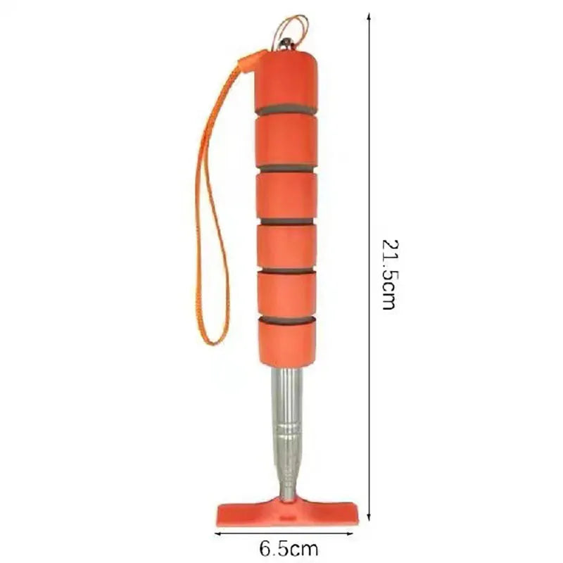 Car Rearview Mirror Wiper Cleaning Tool Auto Glass Mist Cleaner Scraper Car Accessories Handle Telescopic Window - Image 5