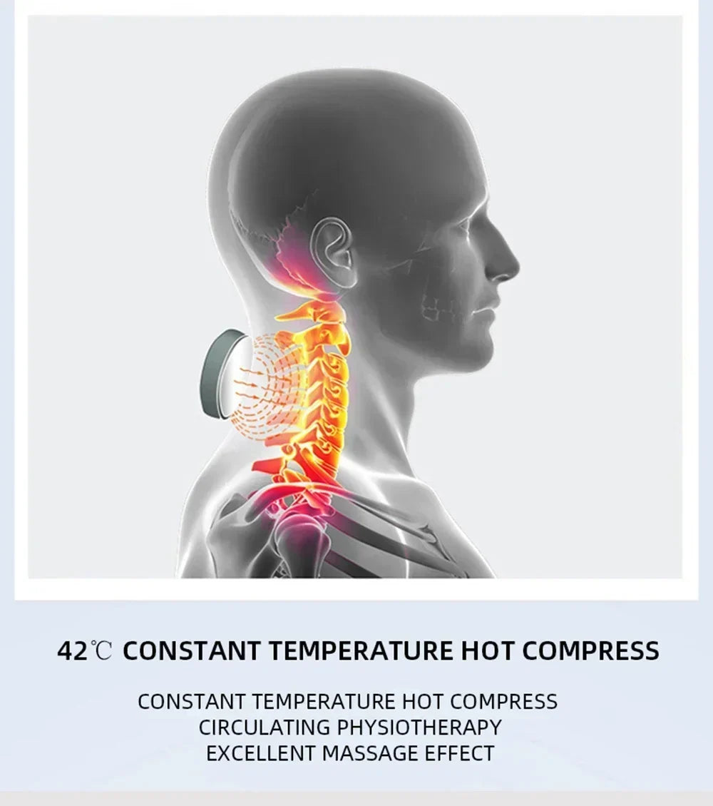Heat Vibration Neck Massager - Image 11