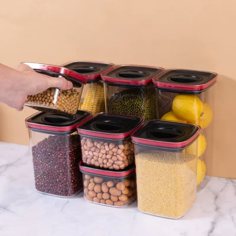 Plastic Food Storage Container with Lid - Image 2