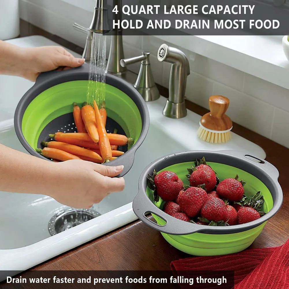 Silicone Folding Drain Basket - Image 11