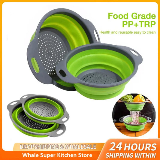 Silicone Folding Drain Basket