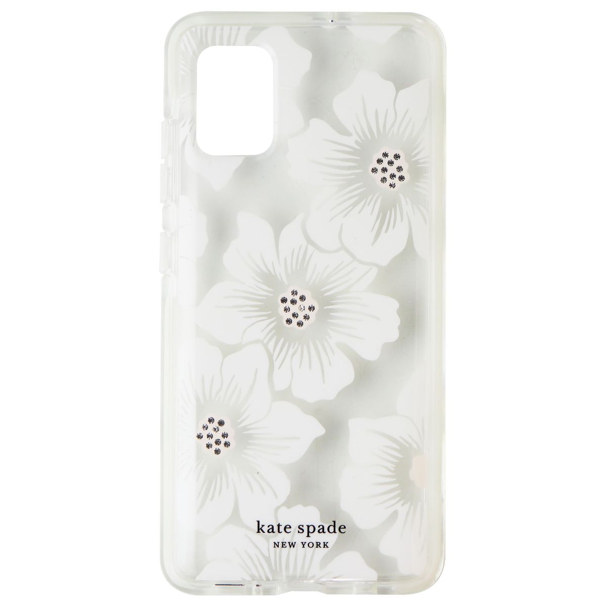 Kate Spade Hardshell Case for Samsung Galaxy A51 (Non 5G) - Clear/White Flowers - New - Image 2